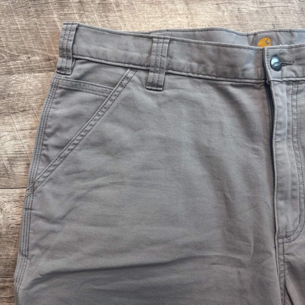 Carhartt Loose Fit Gray Utility Shorts Mens Sz. 38 - Picture 3 of 10